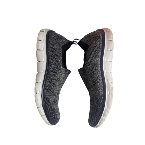 Skechers Goga Max Womens 8 Go Walk Lightweight Gray Mesh Comfort Walking Shoes - Picture 3 of 10